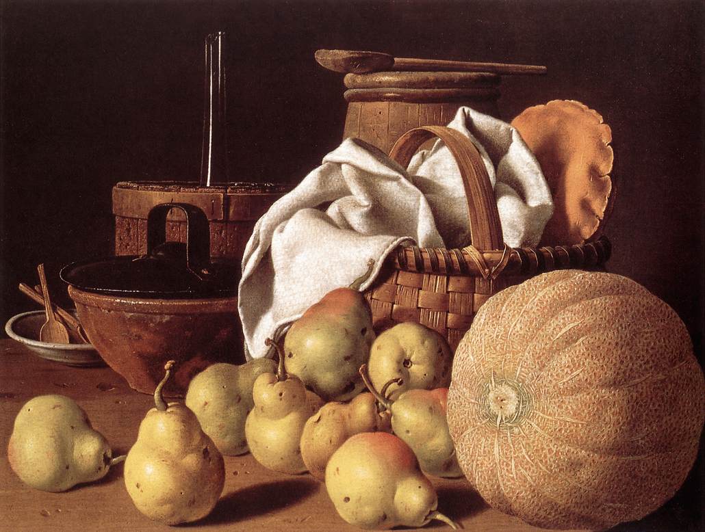 Still-Life with Melons and Pears