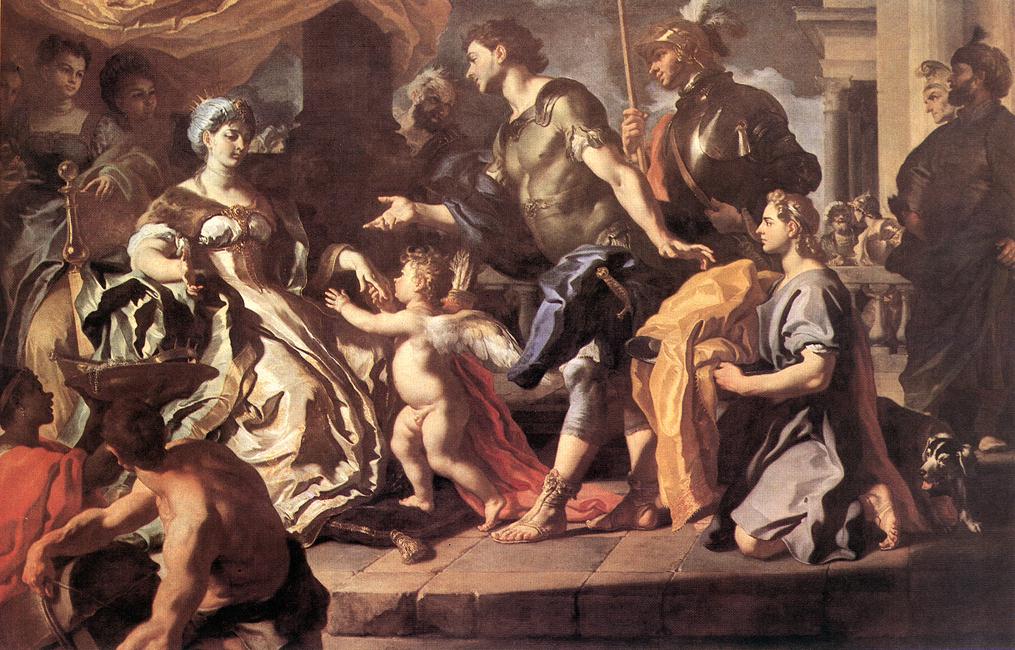 Dido Receiving Aemeas and Cupid Disguised as Ascanius