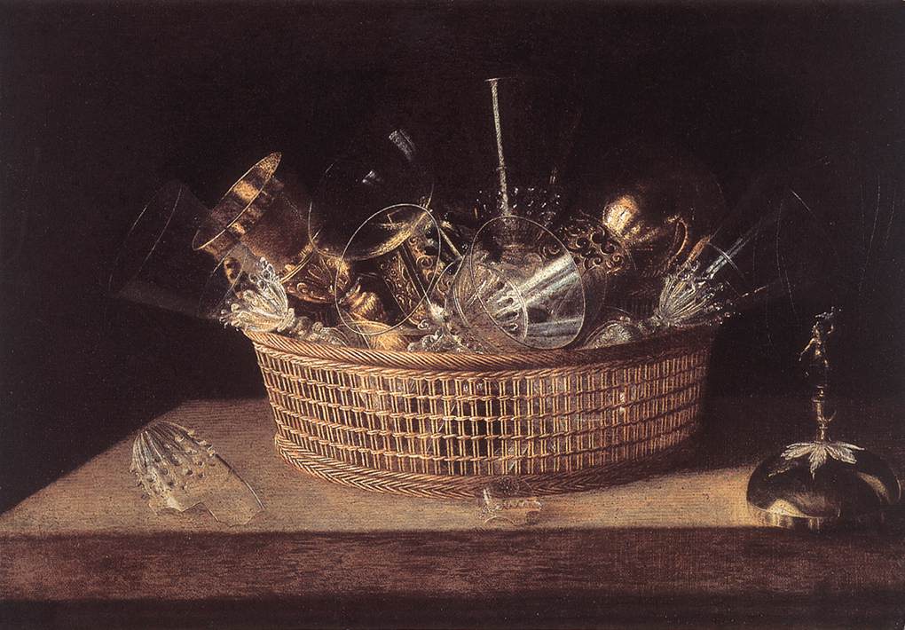 Glasses in a Basket